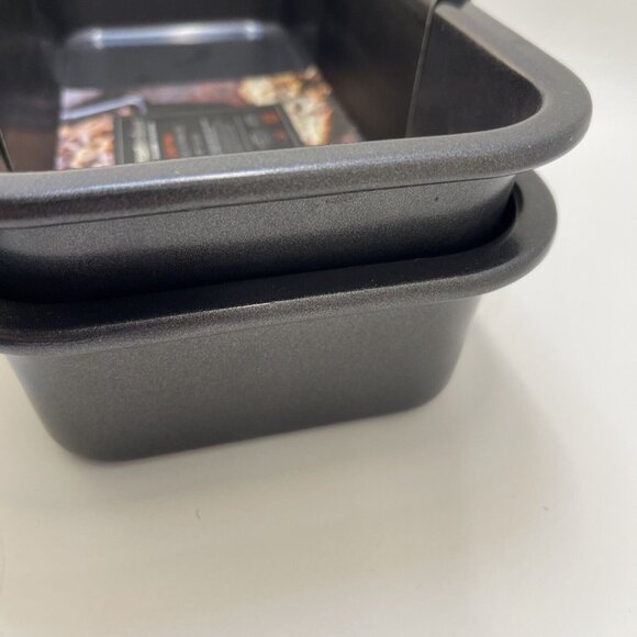 Master class Premium Bakeware - 2 PC. Loaf Pans 11" Black Bread NEW - Picture 7 of 7
